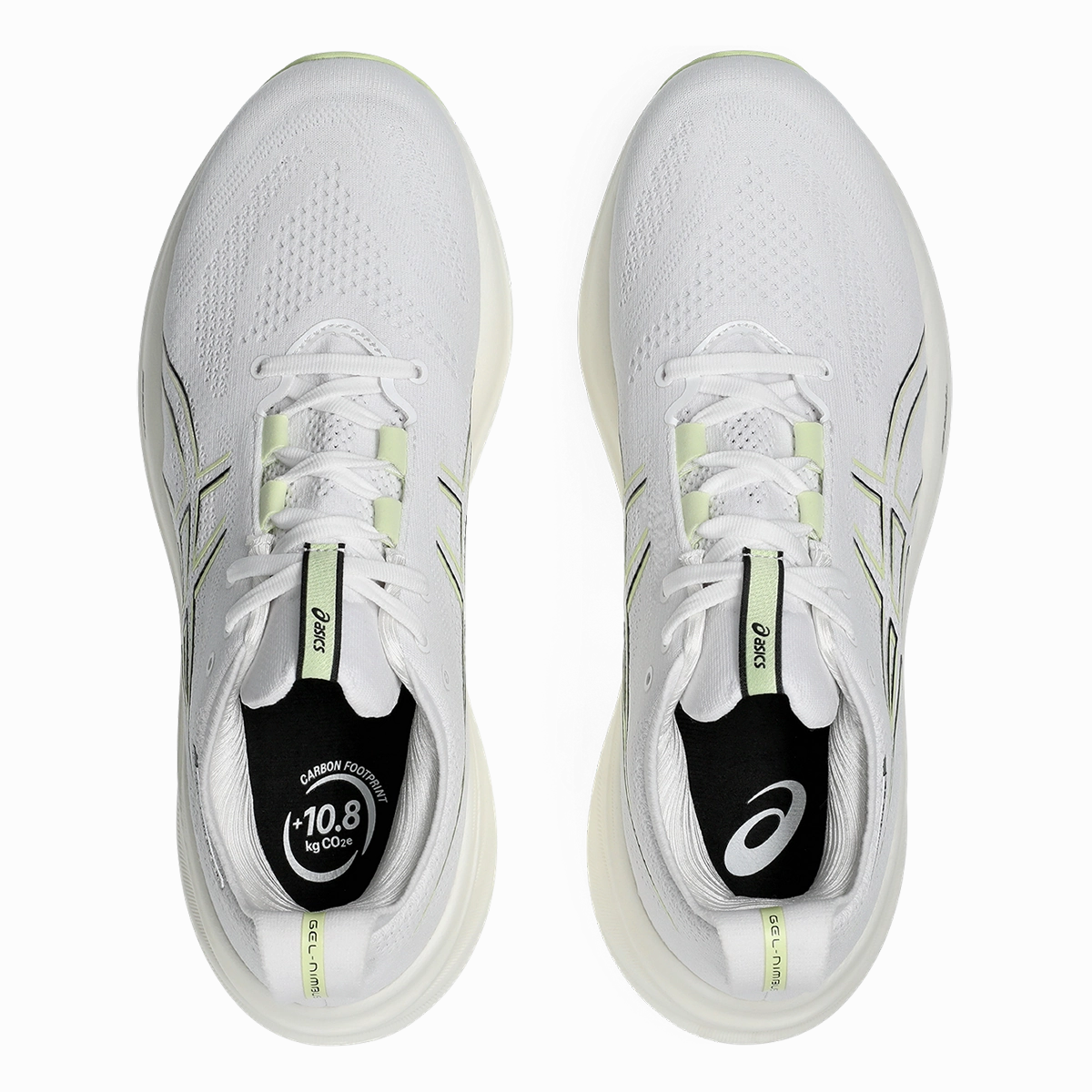 Asics Gel Nimbus 26 - White - Birch Asics neutral running shoes