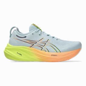 Asics Gel Nimbus 26 Paris Asics neutral footwear designed for balanced running