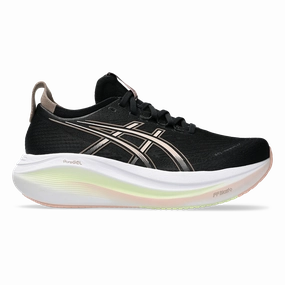 Asics Gel Nimbus 27 Black - Breeze Mens running shoes by Asics