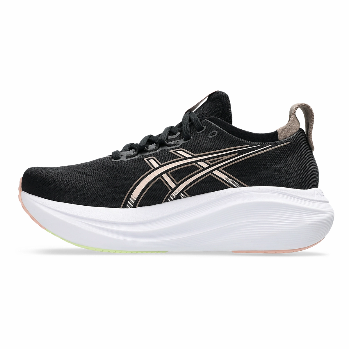 Asics Gel Nimbus 27 Black - Breeze Cushioned running sneakers