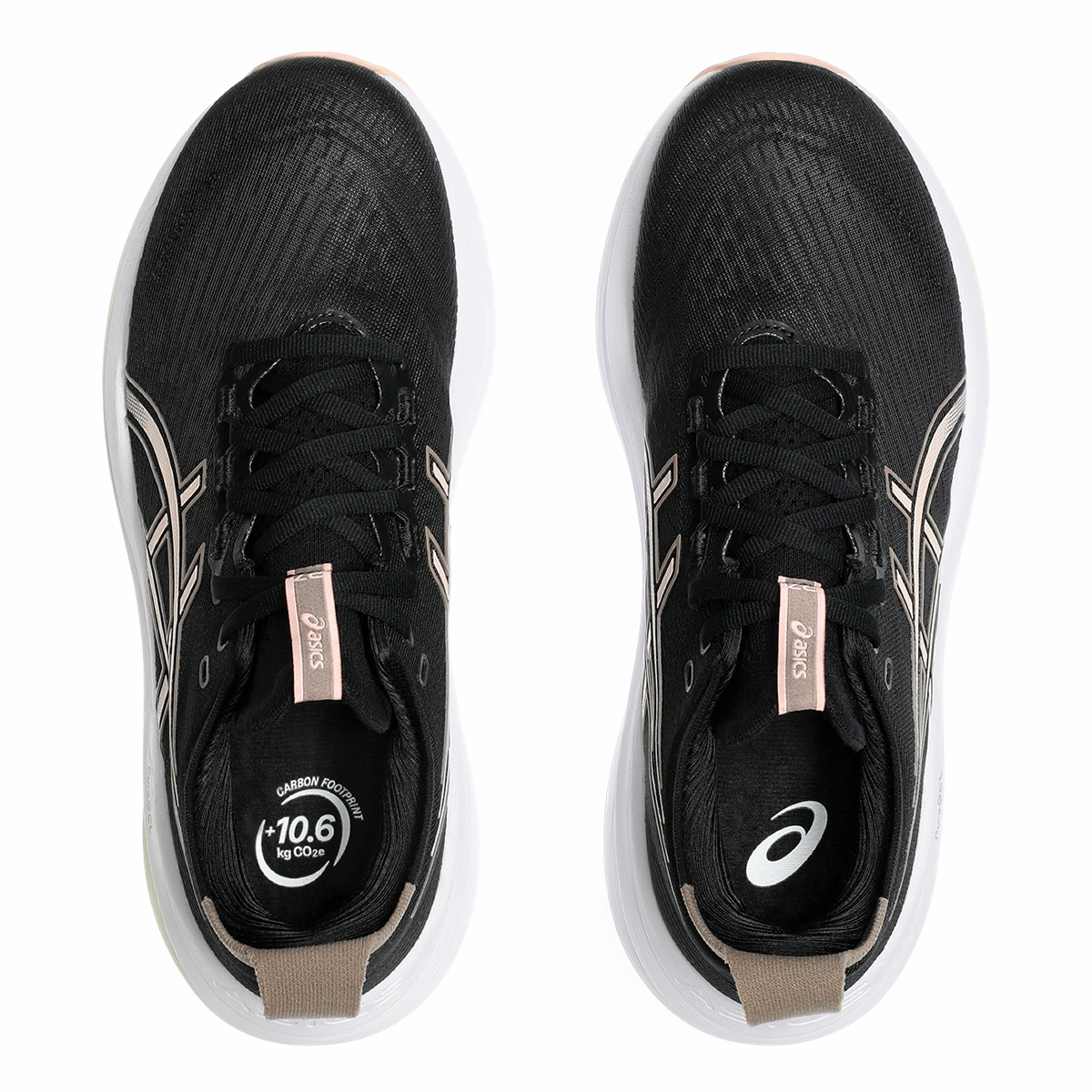 Asics Gel Nimbus 27 Black - Breeze Cushioned running sneakers