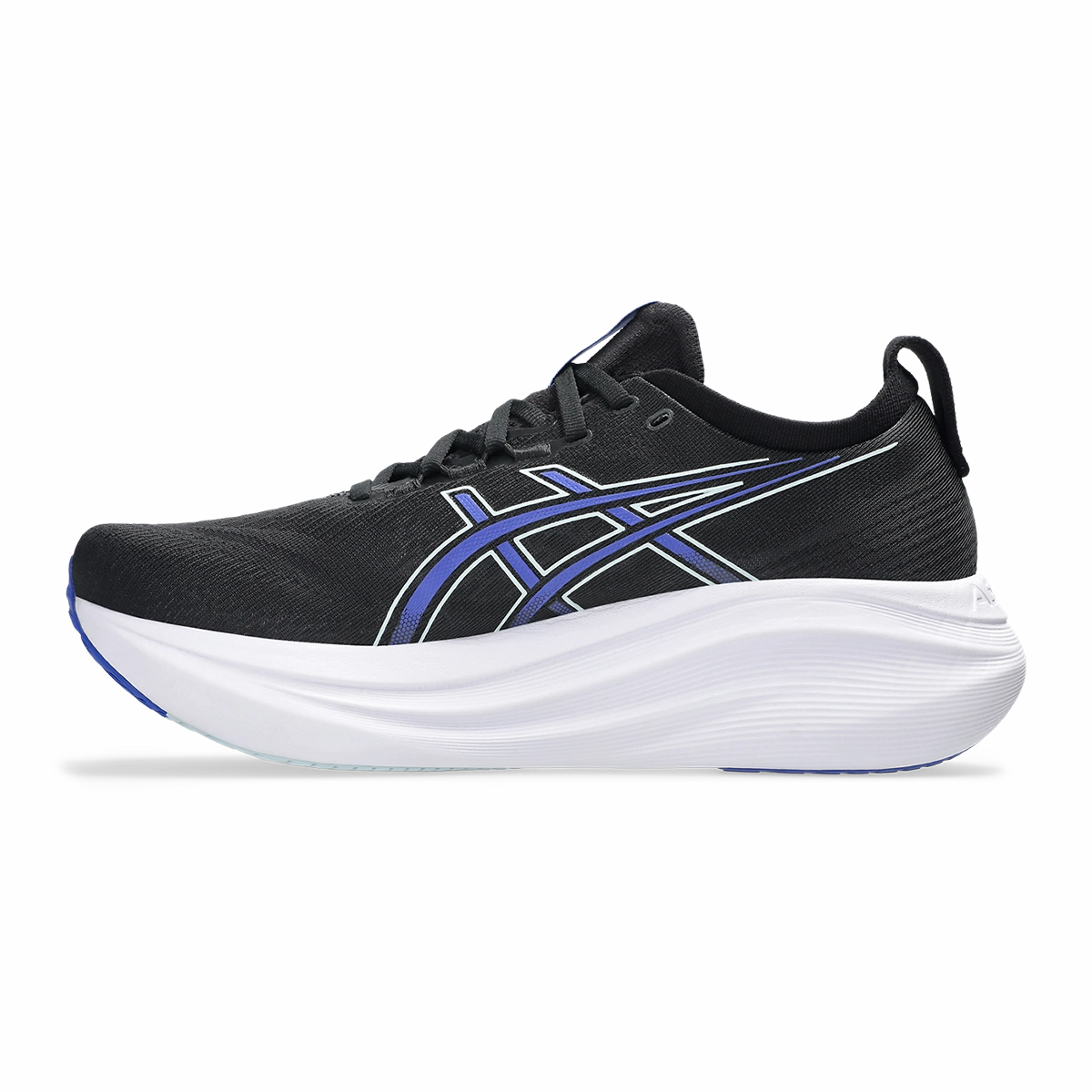 Asics Gel Nimbus 27 Black - Dark Cobalt Cushioned running sneakers