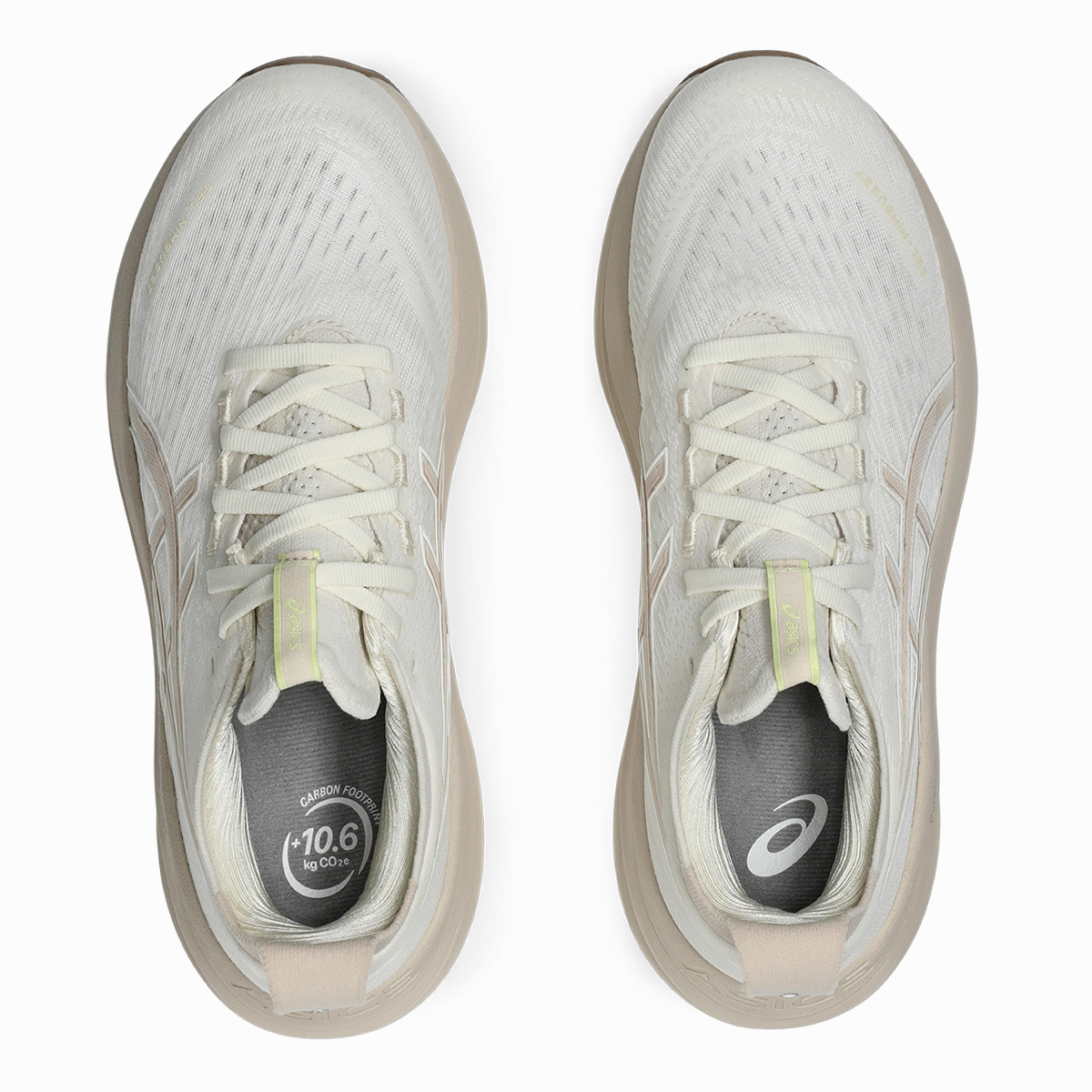 Asics Gel Nimbus 27 Cream - Mineral Beige Cushioned running sneakers