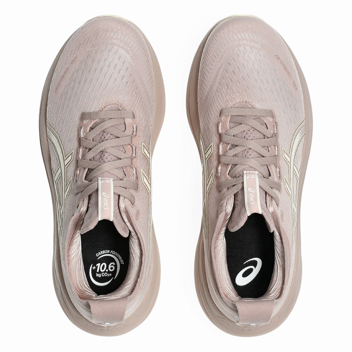 Asics Gel Nimbus 27 Fawn - Birch Asics neutral running shoes