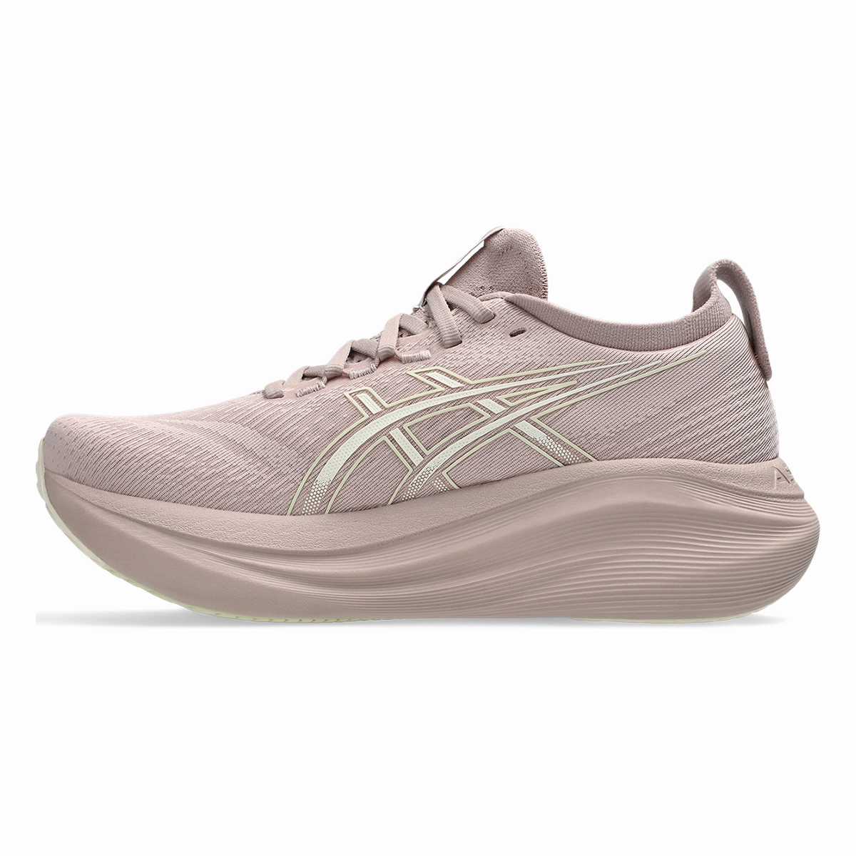 Asics Gel Nimbus 27 Fawn - Birch Asics neutral running shoes