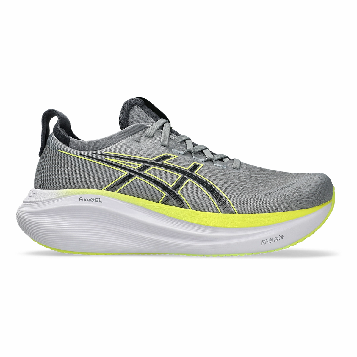 Asics Gel Nimbus 27 Gravel - Carrier Grey Mens running shoes by Asics