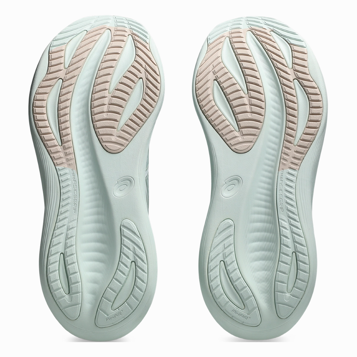 Asics Gel Nimbus 27 Pure Aqua - White Asics neutral running shoes