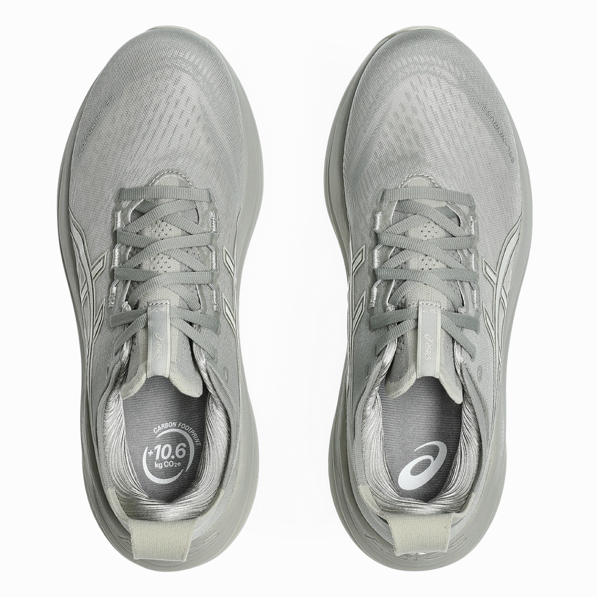 Asics Gel Nimbus 27 Seal Grey - Lake Grey Asics neutral running shoes
