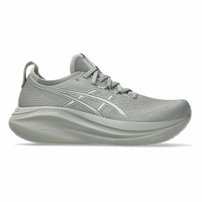 Asics Gel Nimbus 27 Seal Grey - Lake Grey Asics neutral footwear designed for balanced running