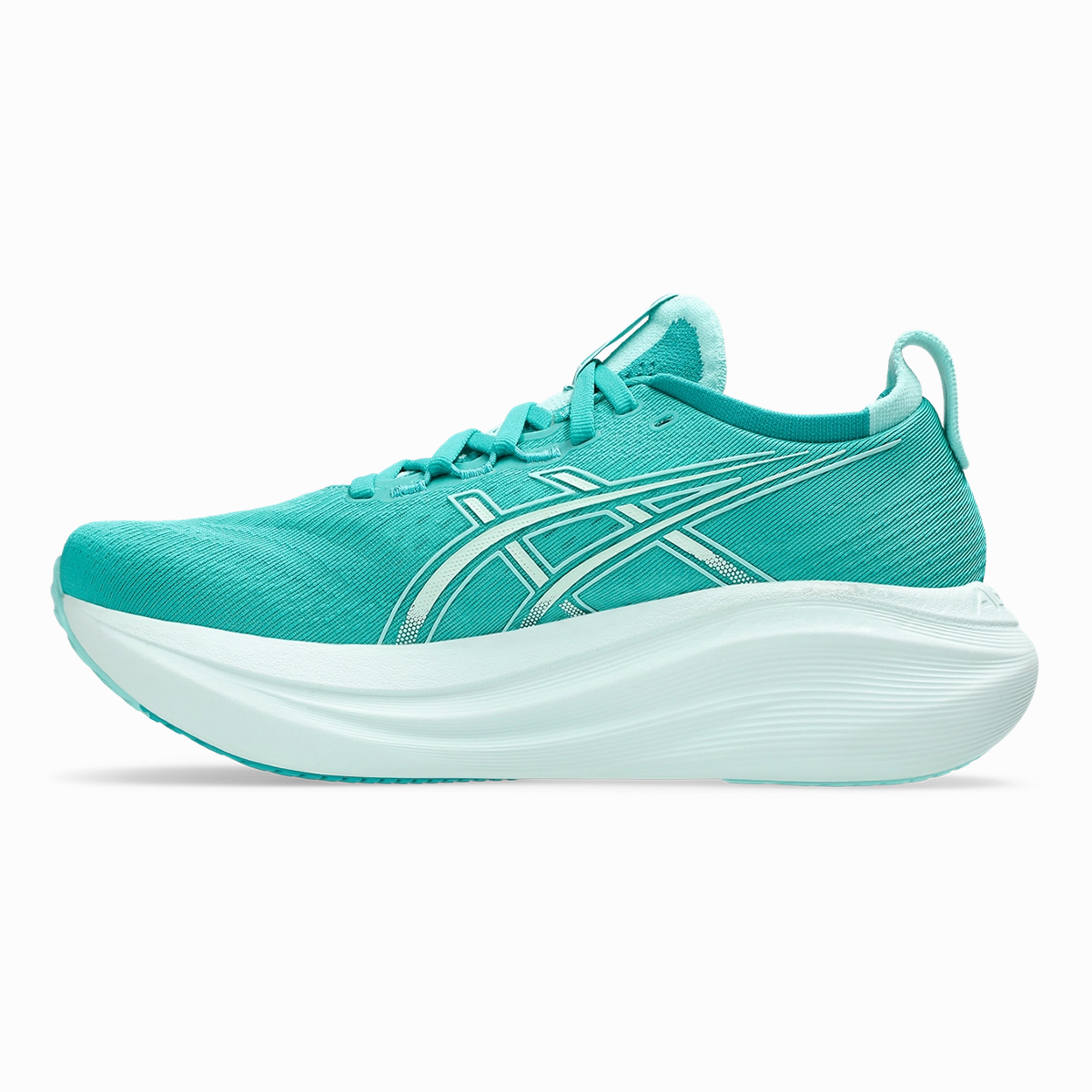 Asics Gel Nimbus 27 Wave Teal - Illuminate Mint Asics neutral running shoes