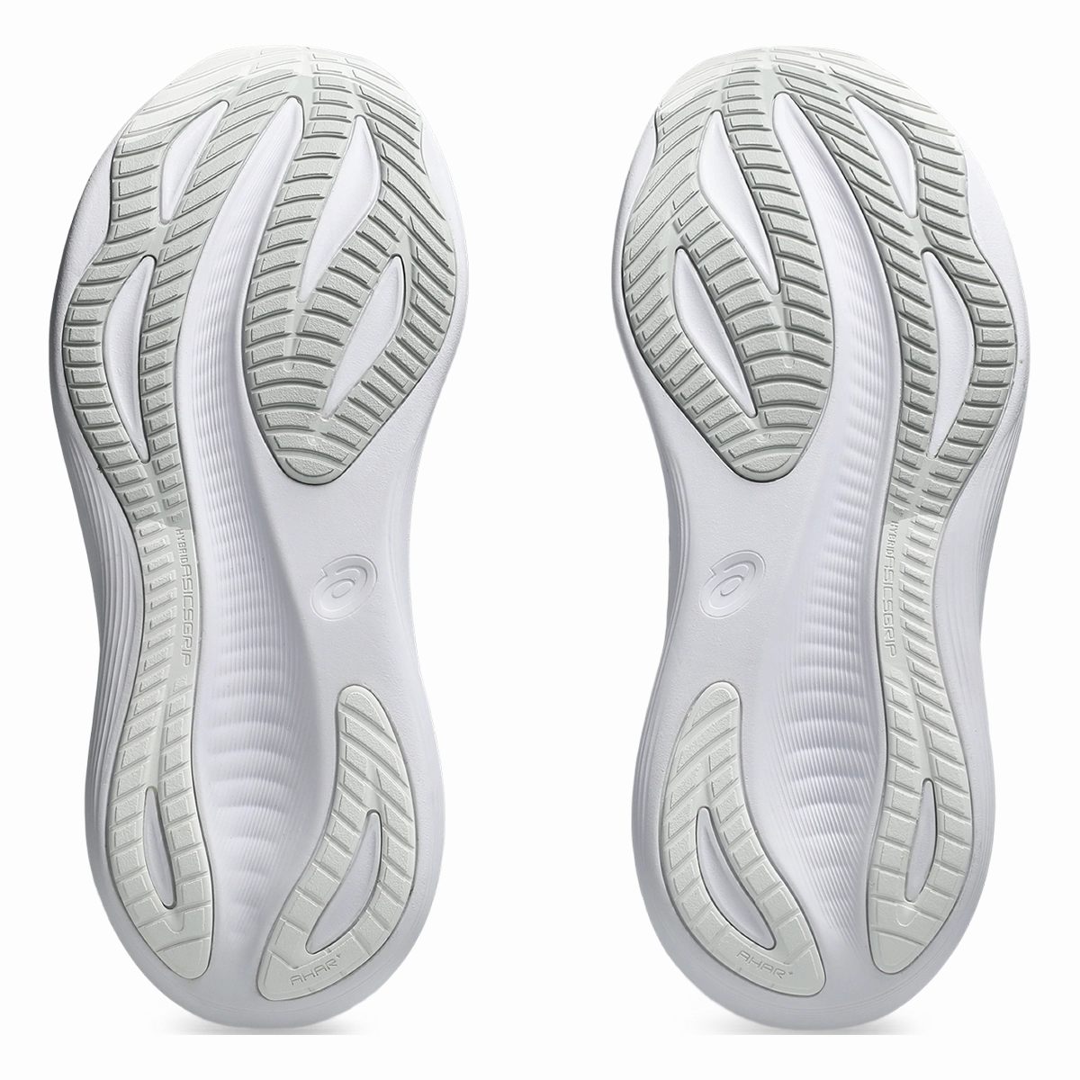 Asics Gel Nimbus 27 White - Glacier Grey Cushioned running sneakers