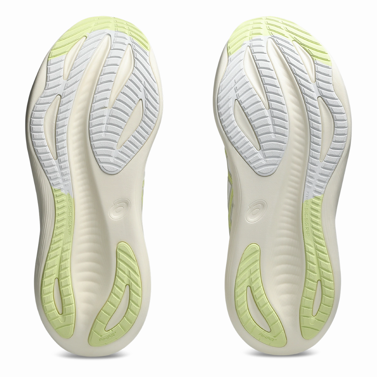 Asics Gel Nimbus 27 White - Huddle Yellow Asics neutral running shoes