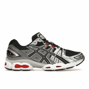 ASICS Gel-Nimbus 9 Graphite Gray Red Retro Gel-Kayano 14 shoes