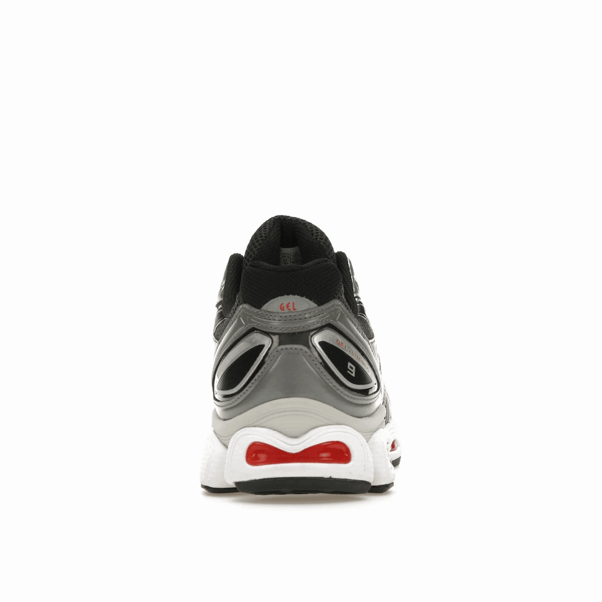ASICS Gel-Nimbus 9 Graphite Gray Red Lightweight city runners