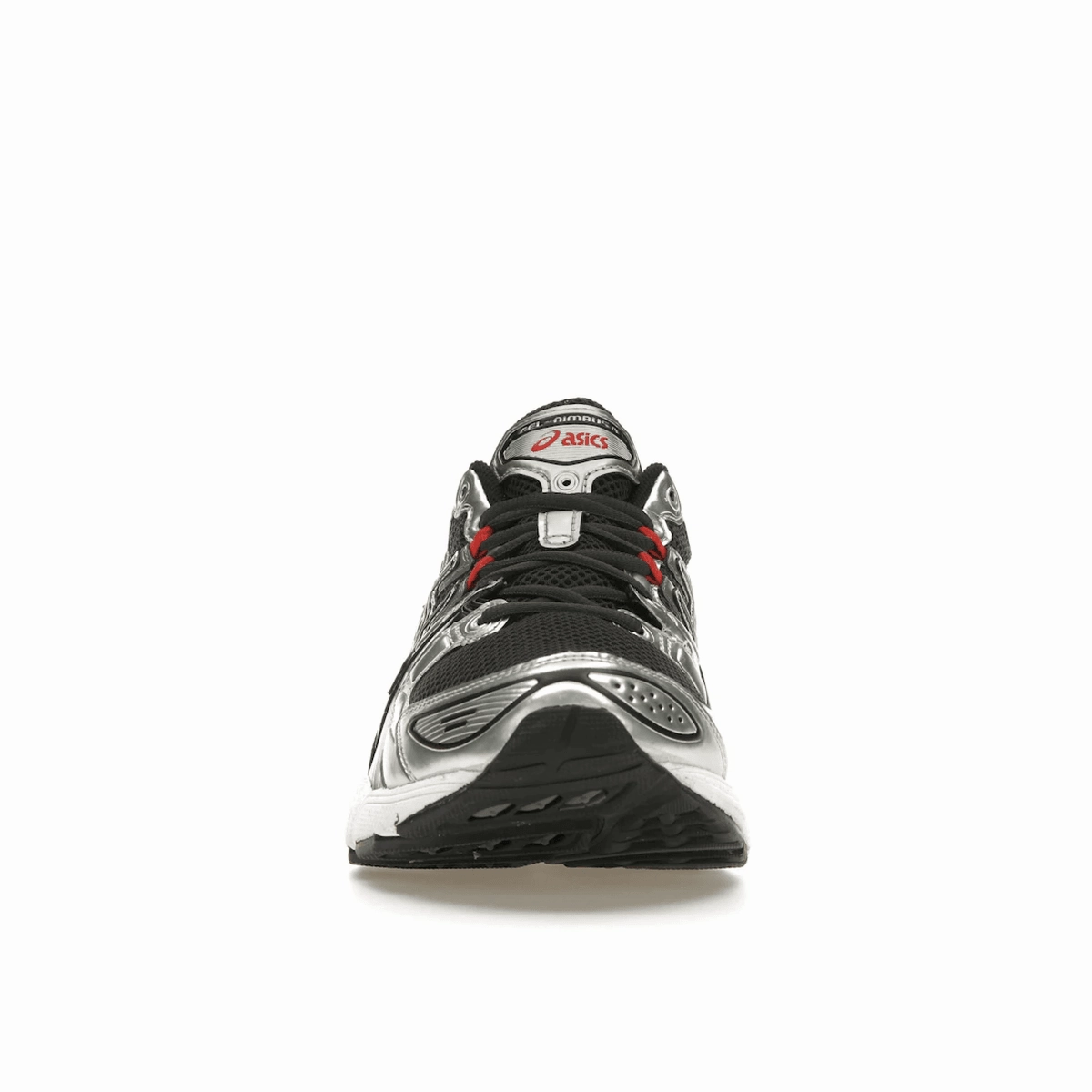 ASICS Gel-Nimbus 9 Graphite Gray Red Lightweight city runners