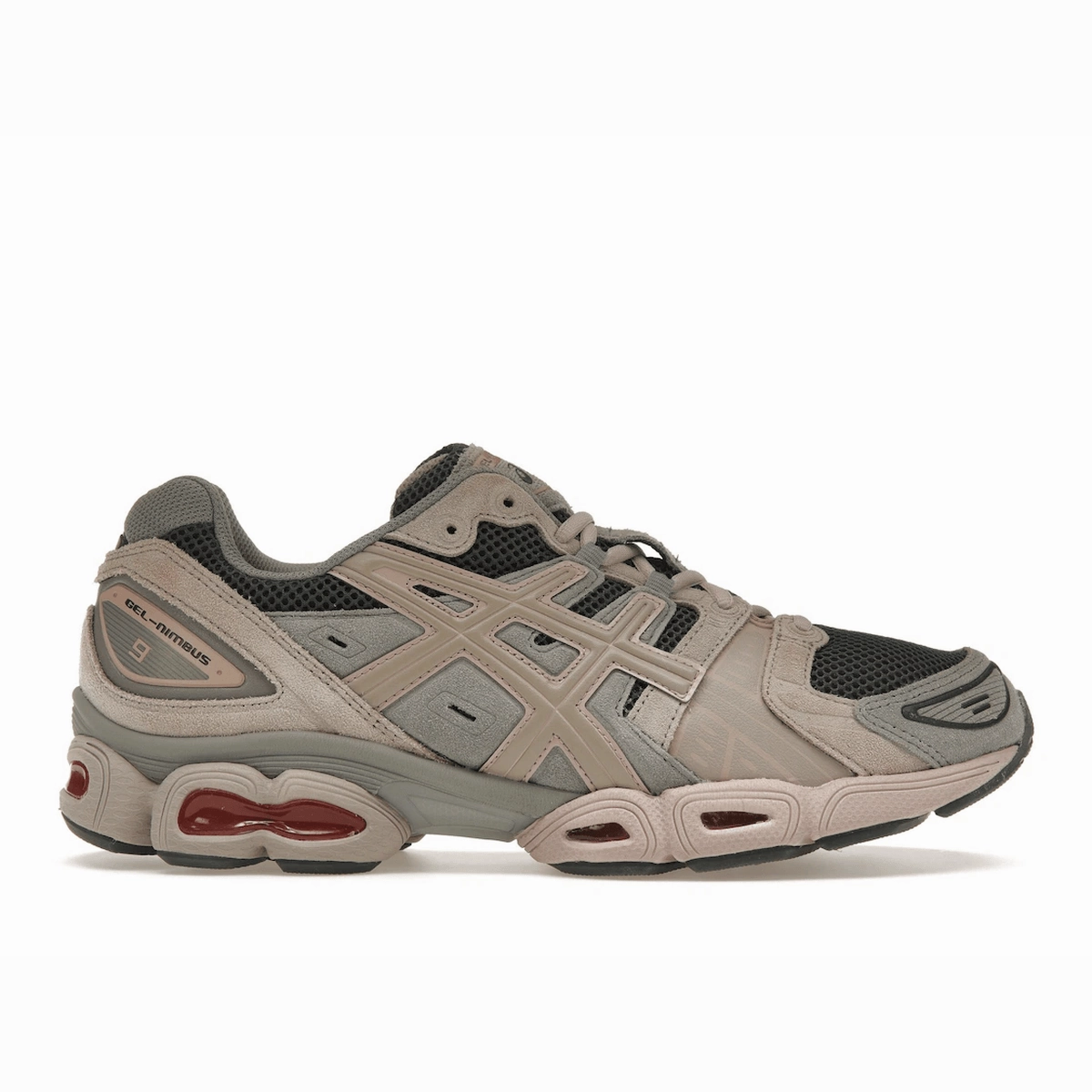 ASICS Gel-Nimbus 9 Obsidian Gray Moonrock Retro Gel-Kayano 14 shoes