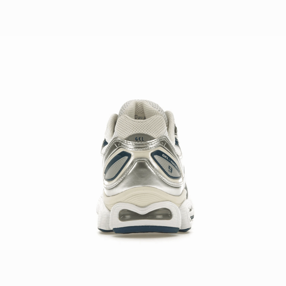 ASICS Gel-Nimbus 9 White Light Indigo Lightweight city runners