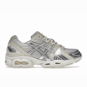 ASICS Gel-Nimbus 9 Wind And Sea White Silver Retro Gel-Kayano 14 shoes