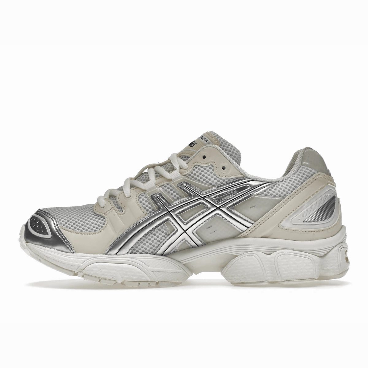 ASICS Gel-Nimbus 9 Wind And Sea White Silver Lightweight city runners
