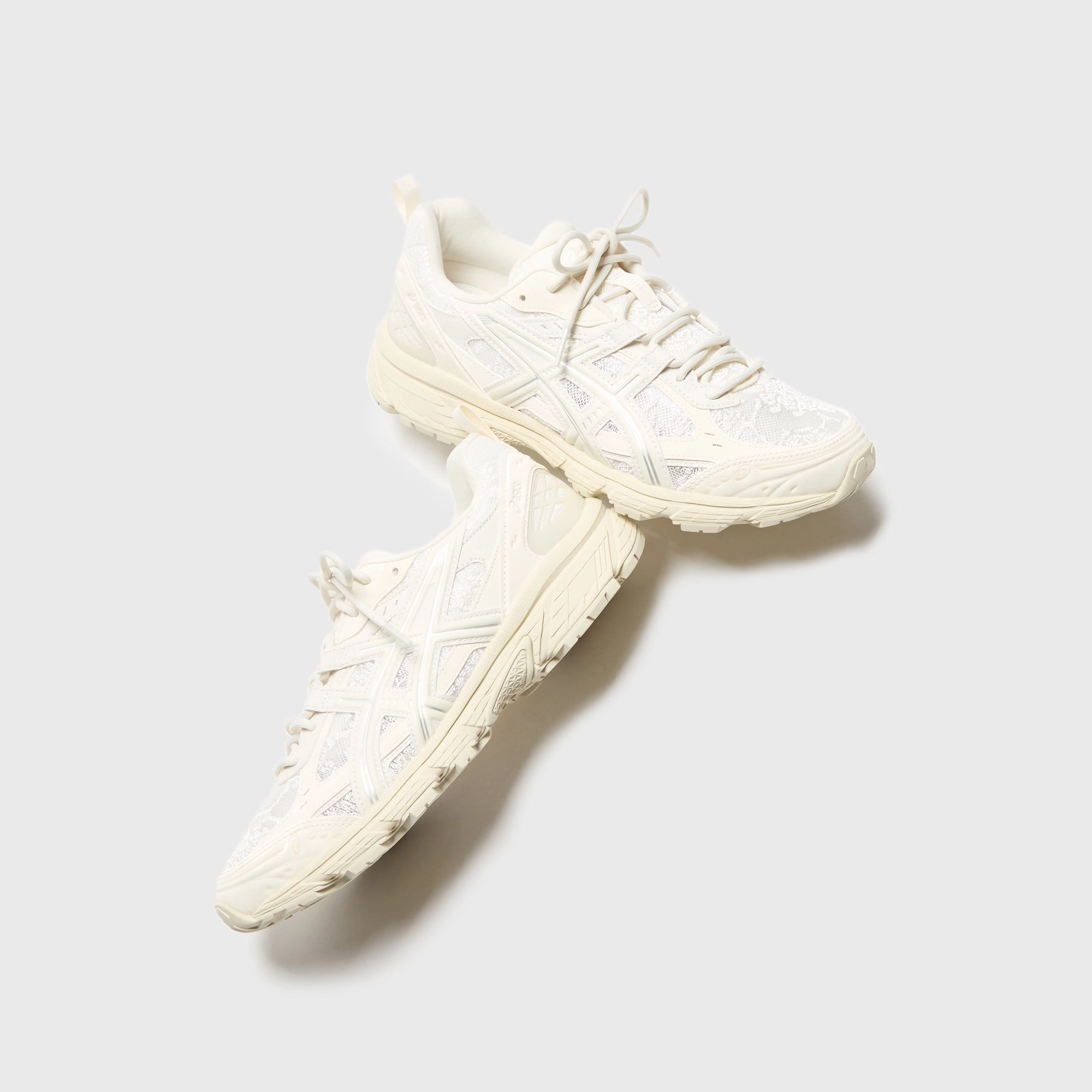ASICS Gel-Nunobiki - Cream / Pure Silver Sport lifestyle shoes