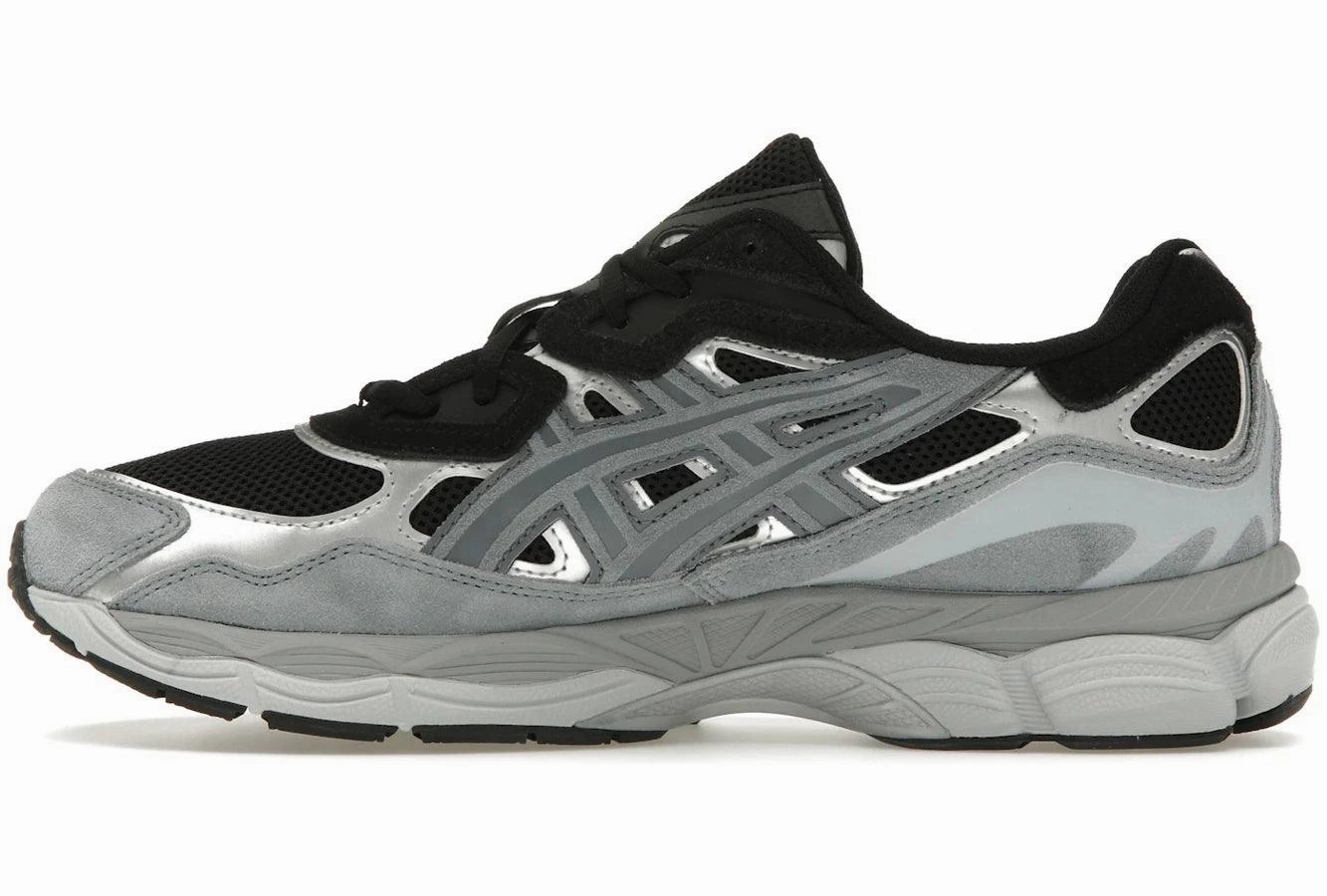 ASICS Gel-NYC Black Fjord Grey Speed-focused trainers
