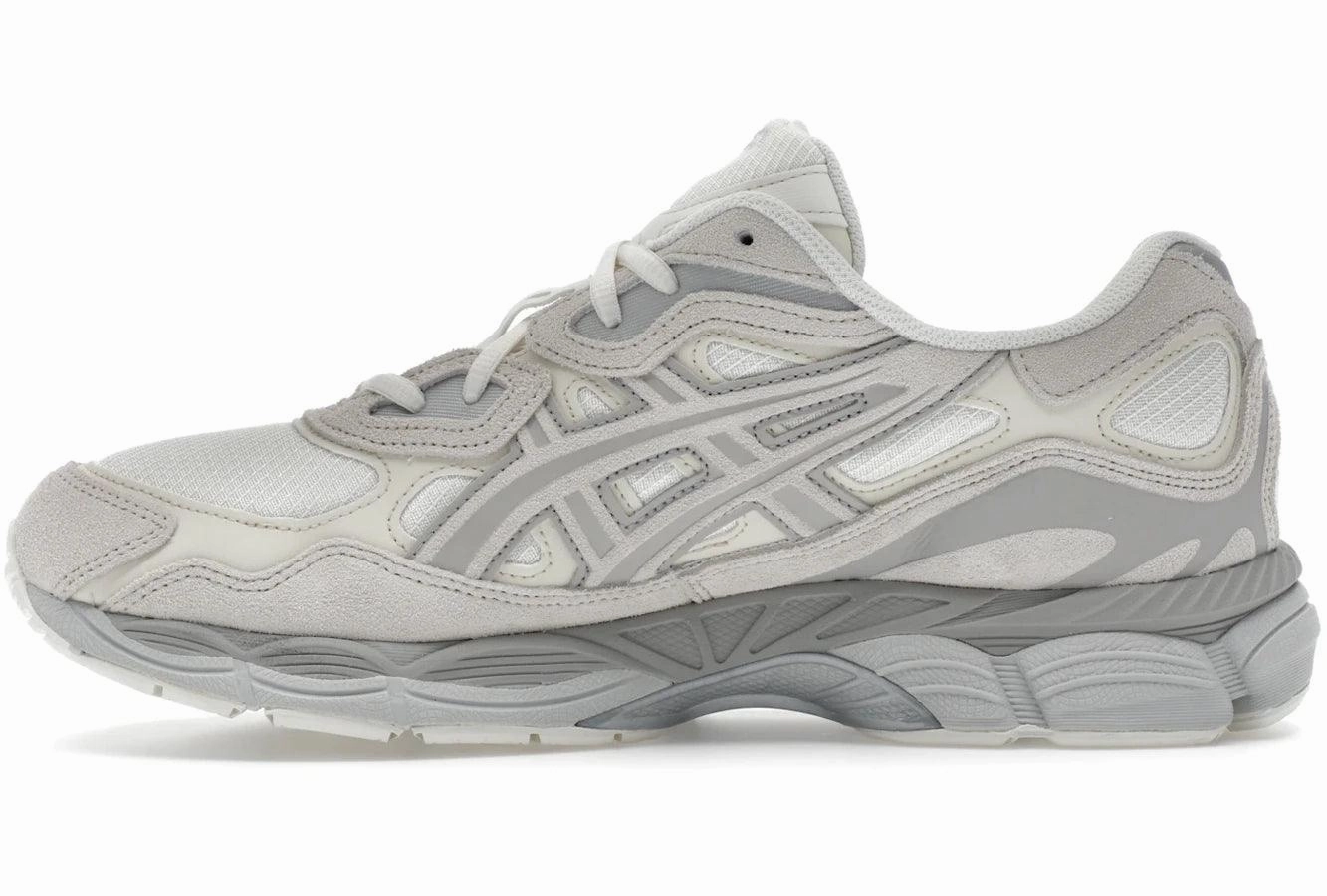 ASICS Gel-NYC Cream Grey Speed-focused trainers