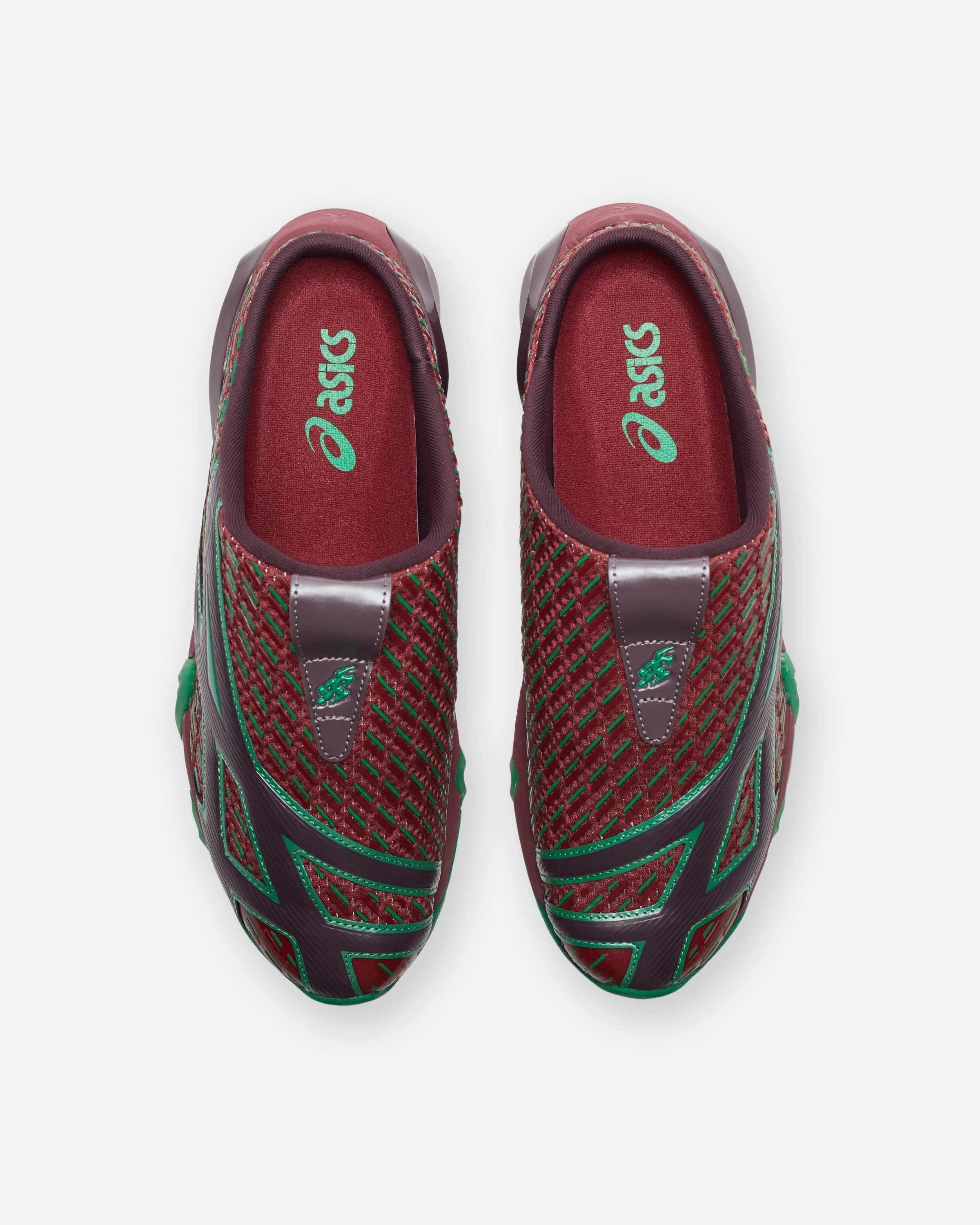 ASICS GEL-STYRAX - DAHLIA/ BRIGHTGREEN Performance comfort sneakers