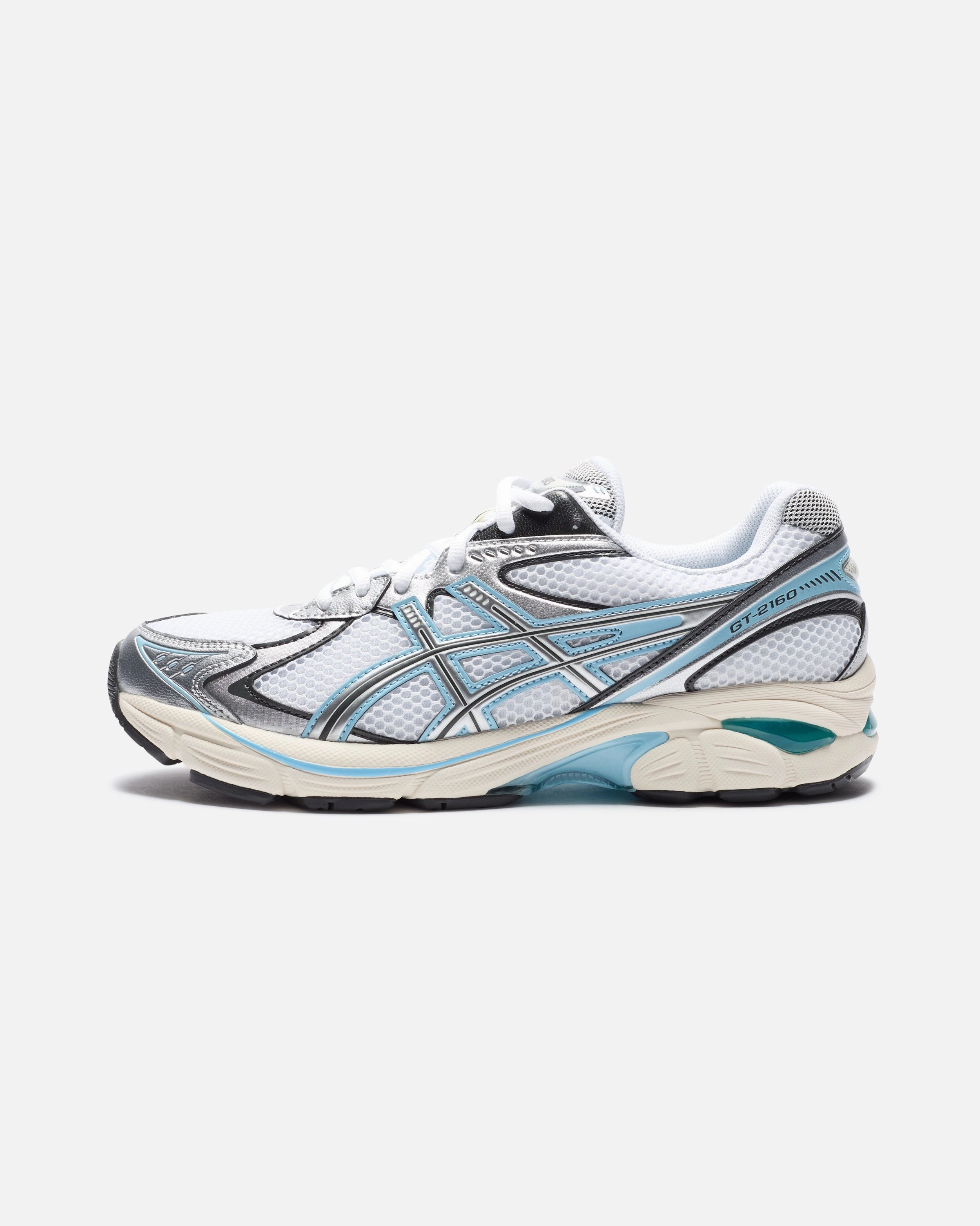 ASICS GT-2160 - WHITE/ PURESILVER/ LIGHTBLUE Performance comfort sneakers