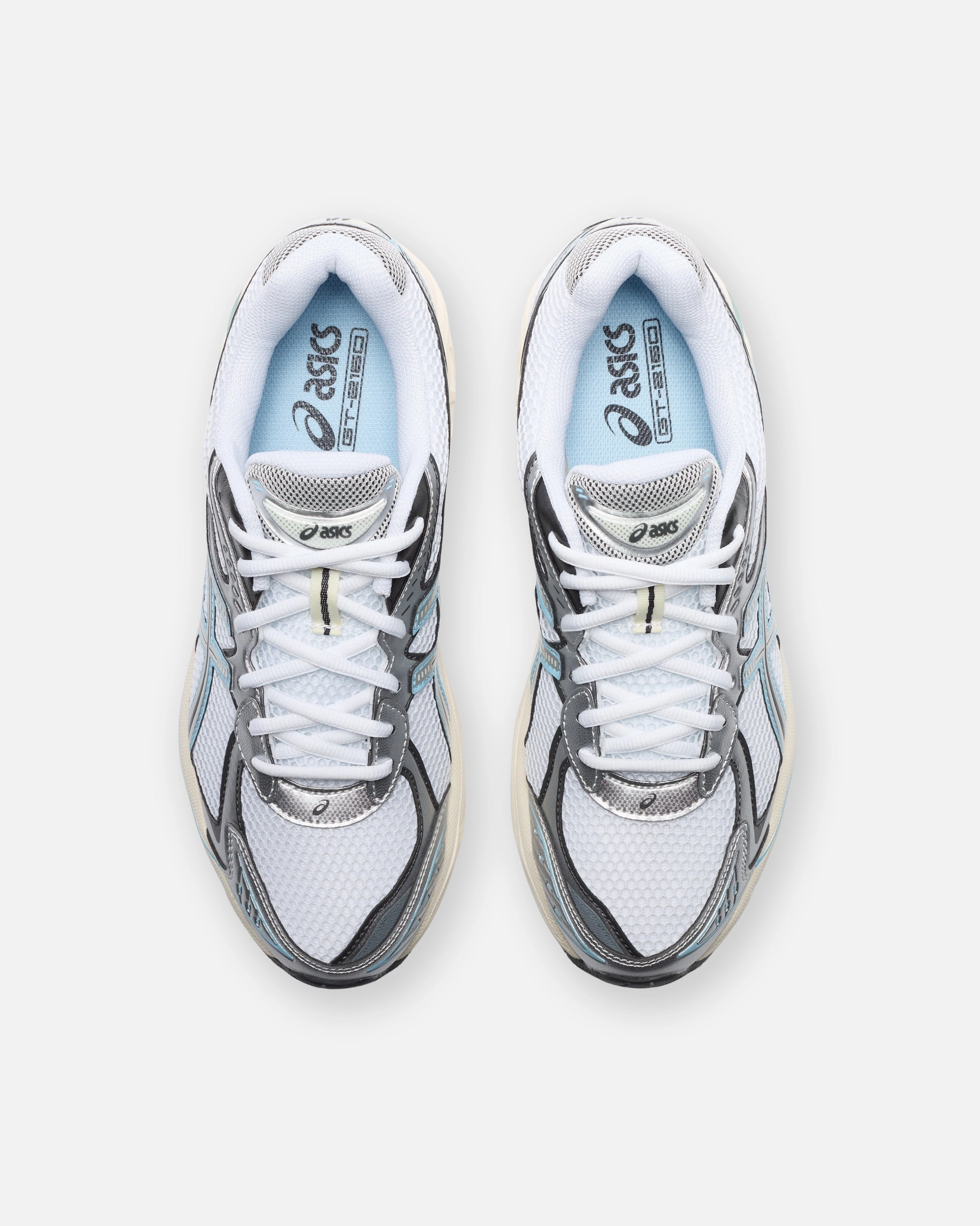 ASICS GT-2160 - WHITE/ PURESILVER/ LIGHTBLUE Performance comfort sneakers