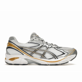 ASICS GT-2160 White Pure Silver Gold Performance Gel-Kayano shoes