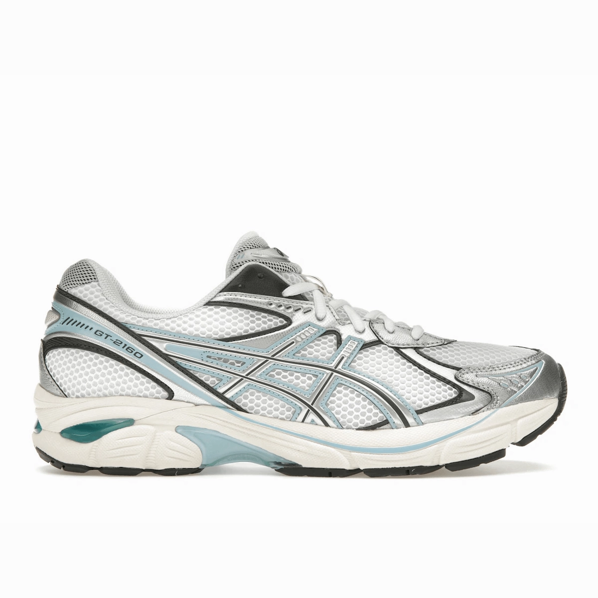 ASICS GT-2160 White Pure Silver Performance Gel-Kayano shoes