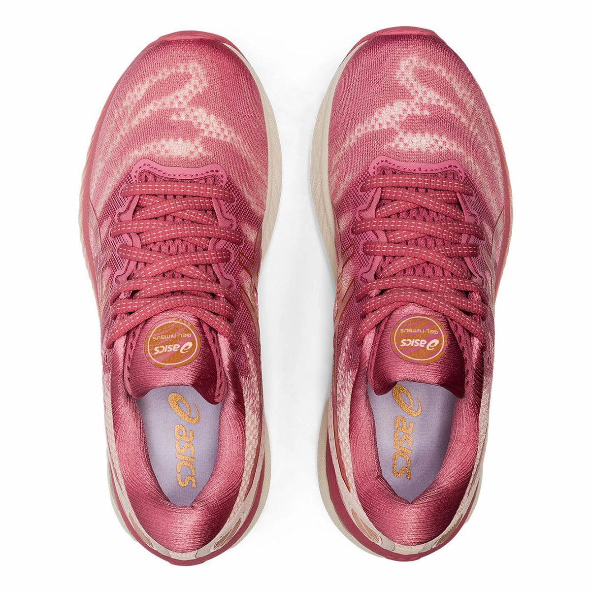 Asics Nimbus 23 - Smokey Rose - Pure Bronze Asics neutral running shoes