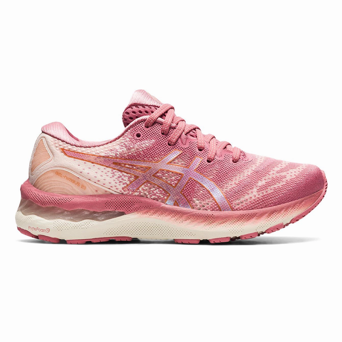 Asics Nimbus 23 - Smokey Rose - Pure Bronze Mens running shoes by Asics