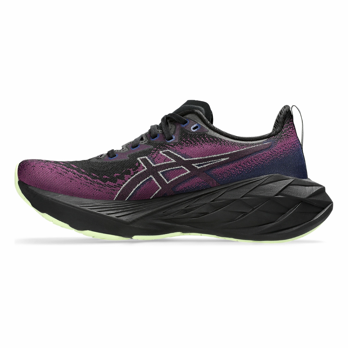 Asics Novablast 4 - Black - Blue Expanse Asics neutral running shoes