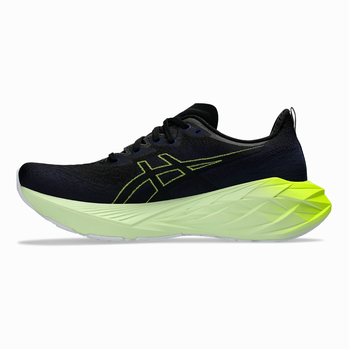 Asics Novablast 4 - Black - Blue Expanse Asics neutral running shoes