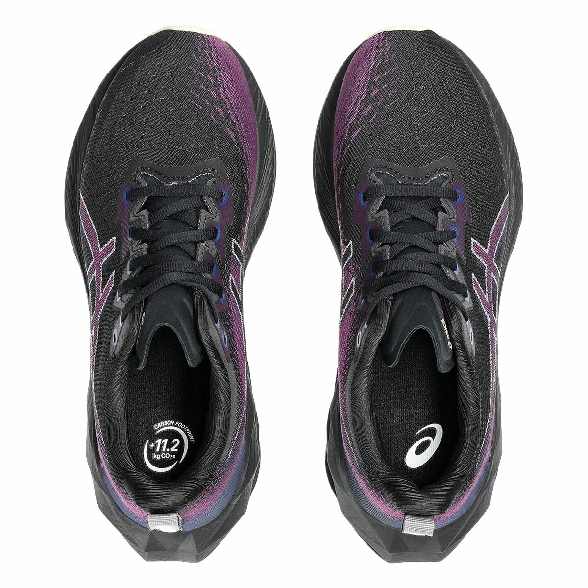 Asics Novablast 4 - Black - Blue Expanse Asics neutral running shoes