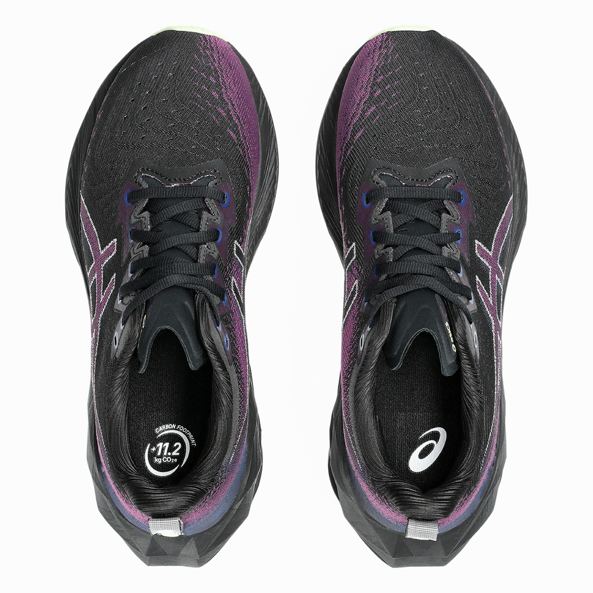 Asics Novablast 4 - Black - Blue Expanse Cushioned running sneakers
