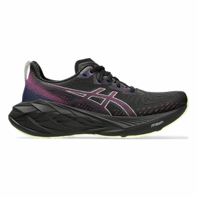 Asics Novablast 4 - Black - Blue Expanse Mens running shoes by Asics