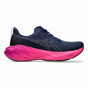 Asics Novablast 4 - Blue Expanse - Black Asics neutral footwear designed for balanced running