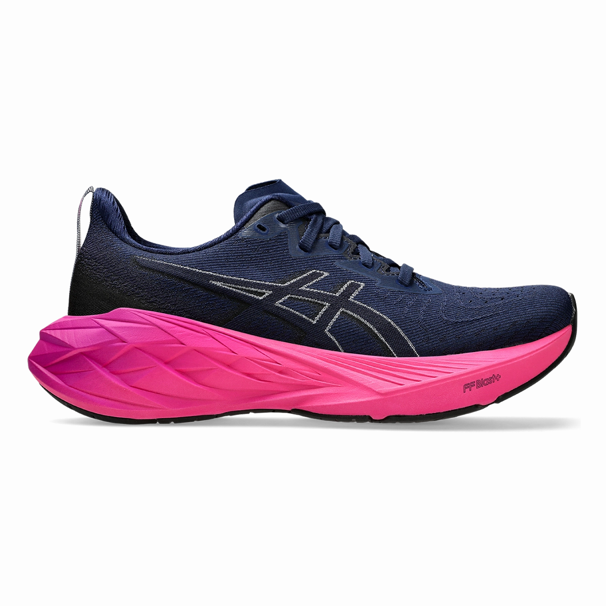 Asics Novablast 4 - Blue Expanse - Black Asics neutral footwear designed for balanced running