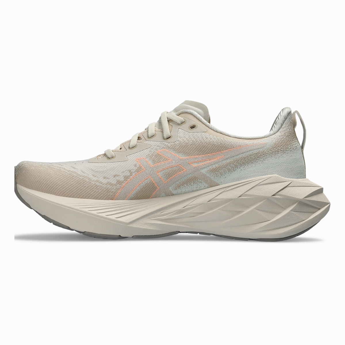 Asics Novablast 4 - Oatmeal - Moonrock Asics neutral running shoes