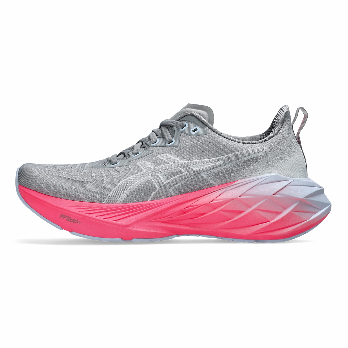 Asics Novablast 4 - Sheet Rock - White Cushioned running sneakers