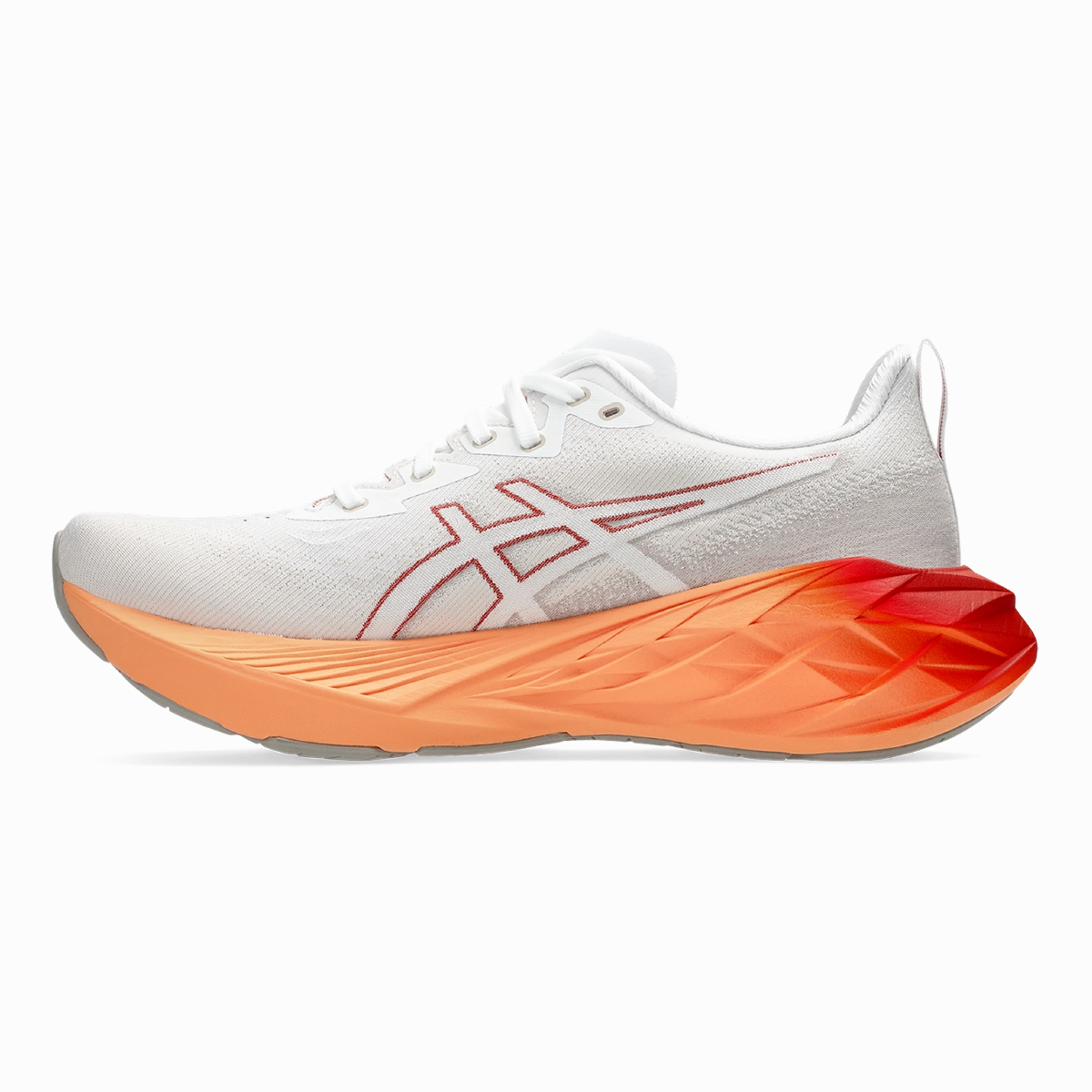 Asics Novablast 4 - White - Moonrock Asics neutral running shoes