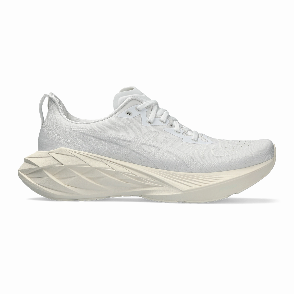 Asics Novablast 4 - White - White Mens running shoes by Asics