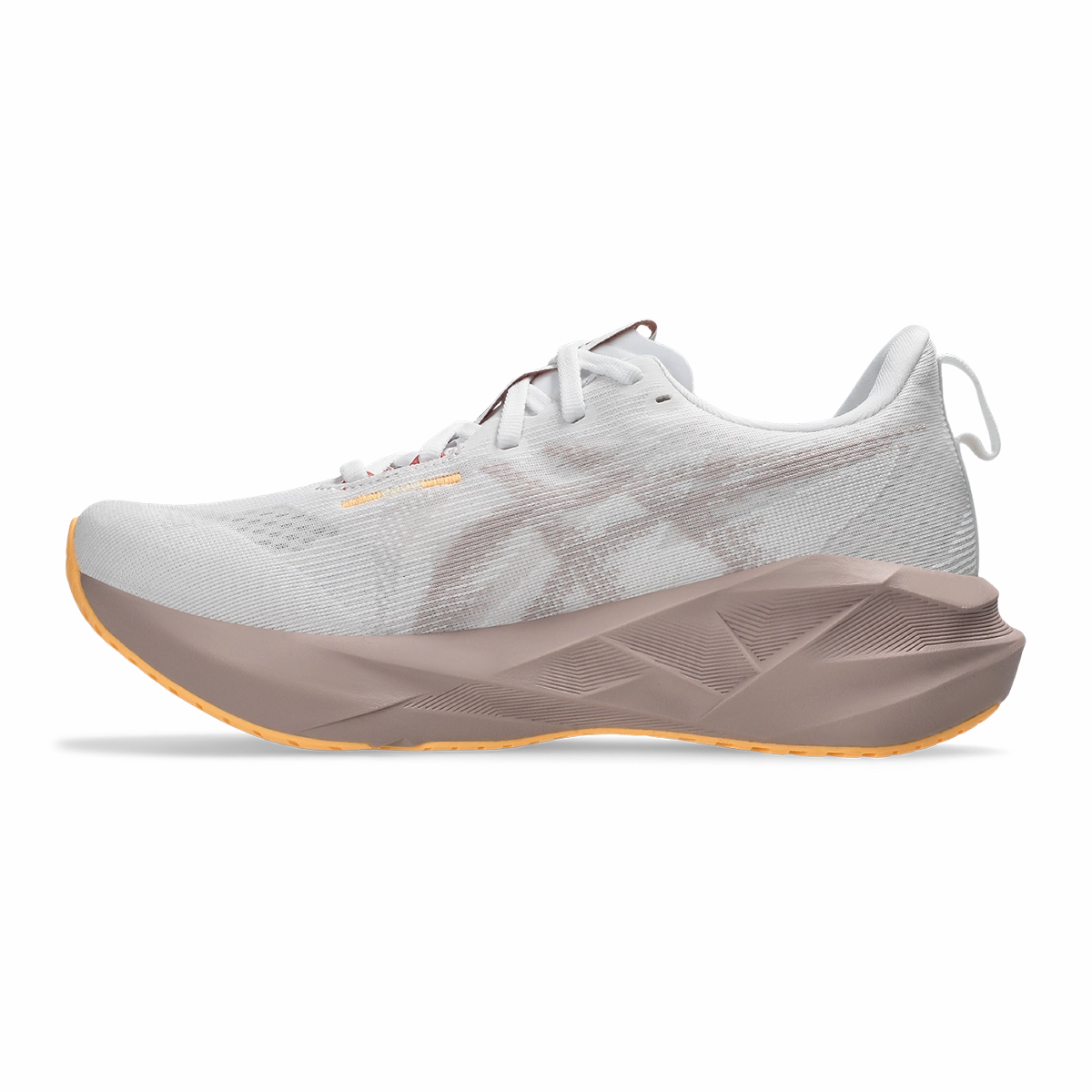 Asics Novablast 5 White - Fawn Cushioned running sneakers