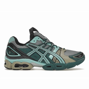 ASICS UB3-S Gel-Nimbus 9 Kiko Kostadinov Piedmont Gray Aruba Blue Retro Gel-Kayano 14 shoes