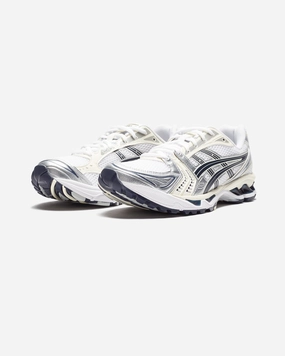 ASICS WOMEN'S GEL-KAYANO 14 - WHITE/ MIDNIGHT Asics comfort sneakers