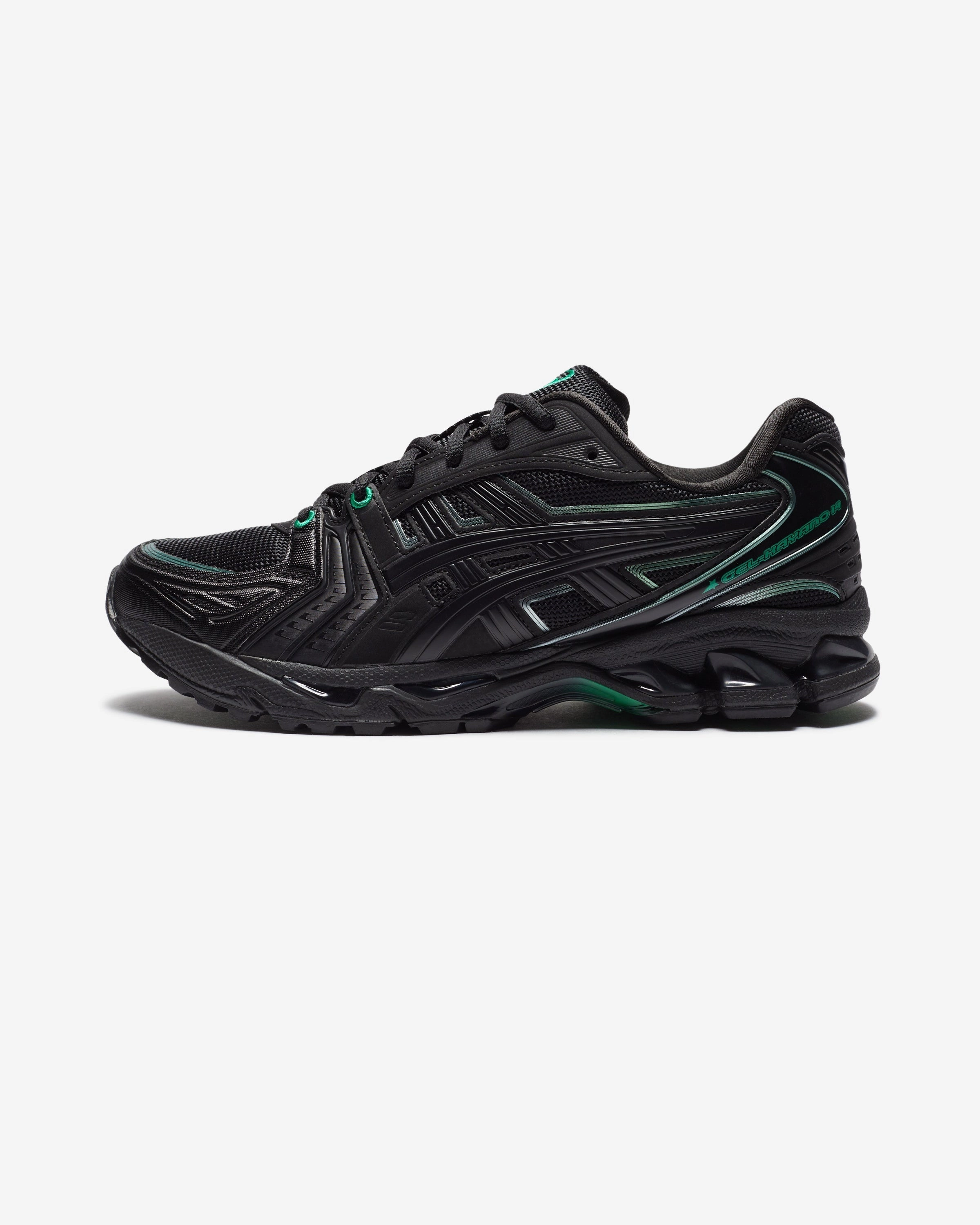 ASICS X 8 ON 8 GEL KAYANO 14 - BLACK Performance comfort sneakers