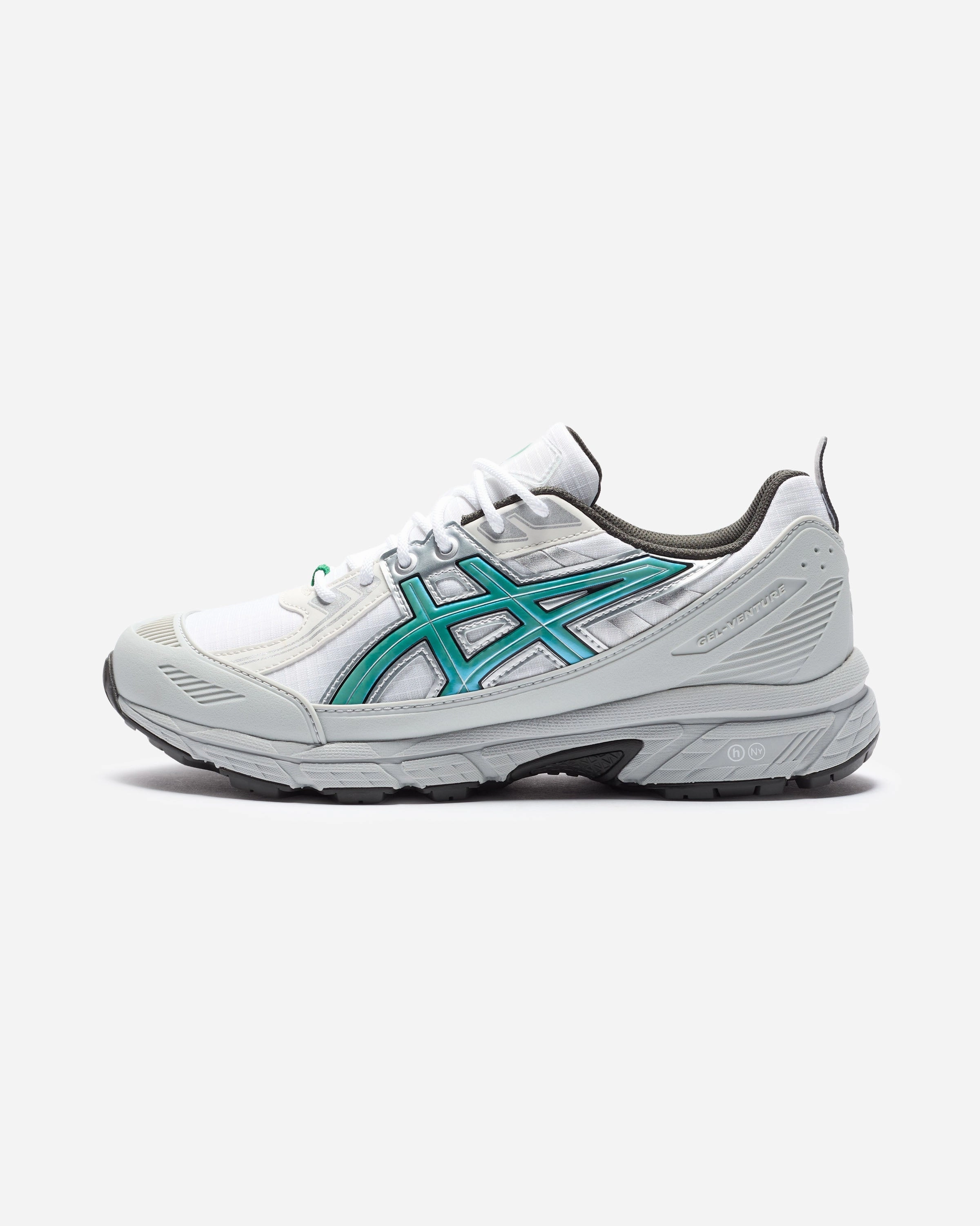ASICS X HIDDEN NY GEL-VENTURE 6 SHIELD - WHITE/ WASABI Performance comfort sneakers