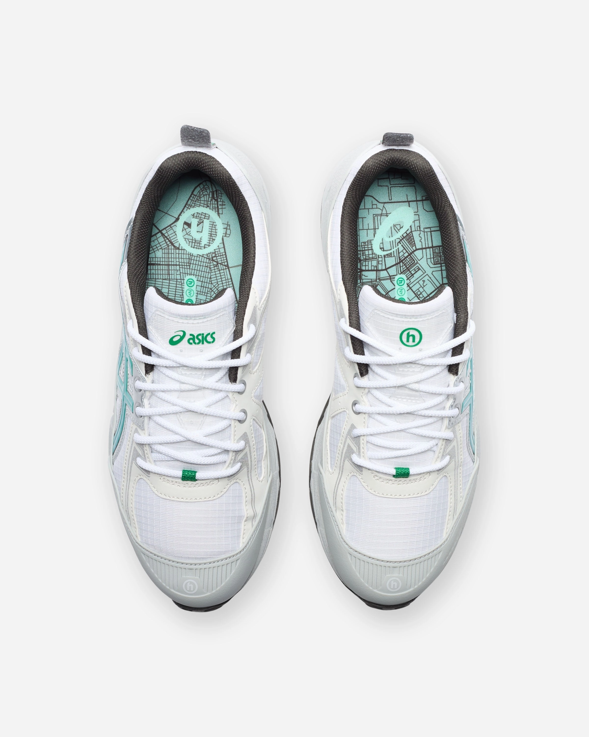 ASICS X HIDDEN NY GEL-VENTURE 6 SHIELD - WHITE/ WASABI Performance comfort sneakers